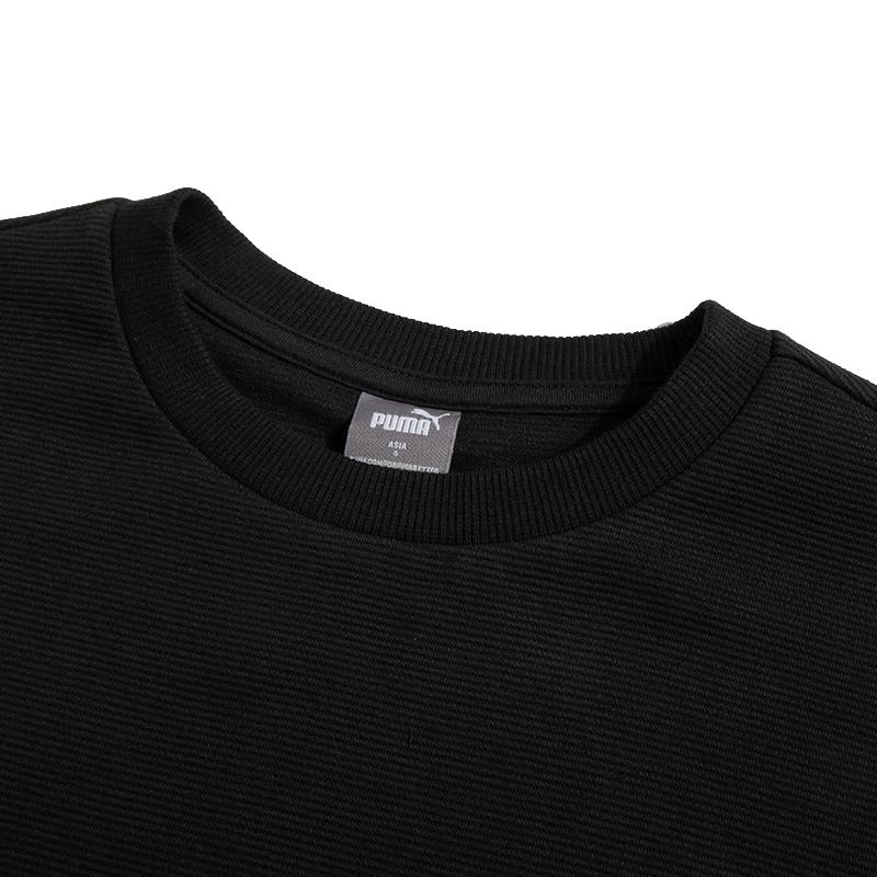 New PUMA CLASSICS FW23 Sweatshirt Unisex Black 678444-01