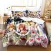 3D Printed Anime Kawaii Girs Love Live! Bedding Set Single Twin Full Queen King Size Bed Set Adult Kid Bedroom Duvetcover Sets