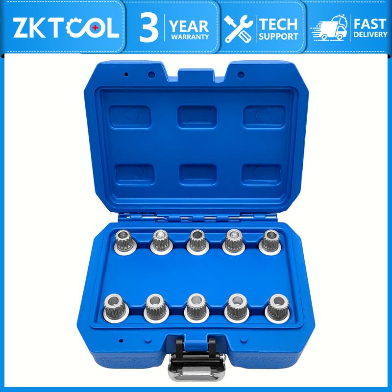 10 PCS Anti-Theft Screw Socket, Wheel