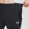 Under Armour Pantalones Deportivos de Punto Cómodos Versátiles con Cordones y Logo de Pierna Recta Holgados para Hombre Negro 25500705-001