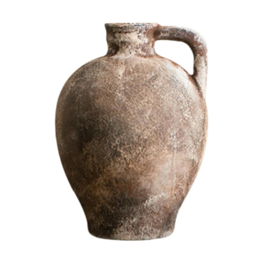 Ceramic Vase Table Centerpiece Artwork Romantic Gift Retro Decorative Vase for Bookshelf Farmhouse Dining Room Indoor Kitchen