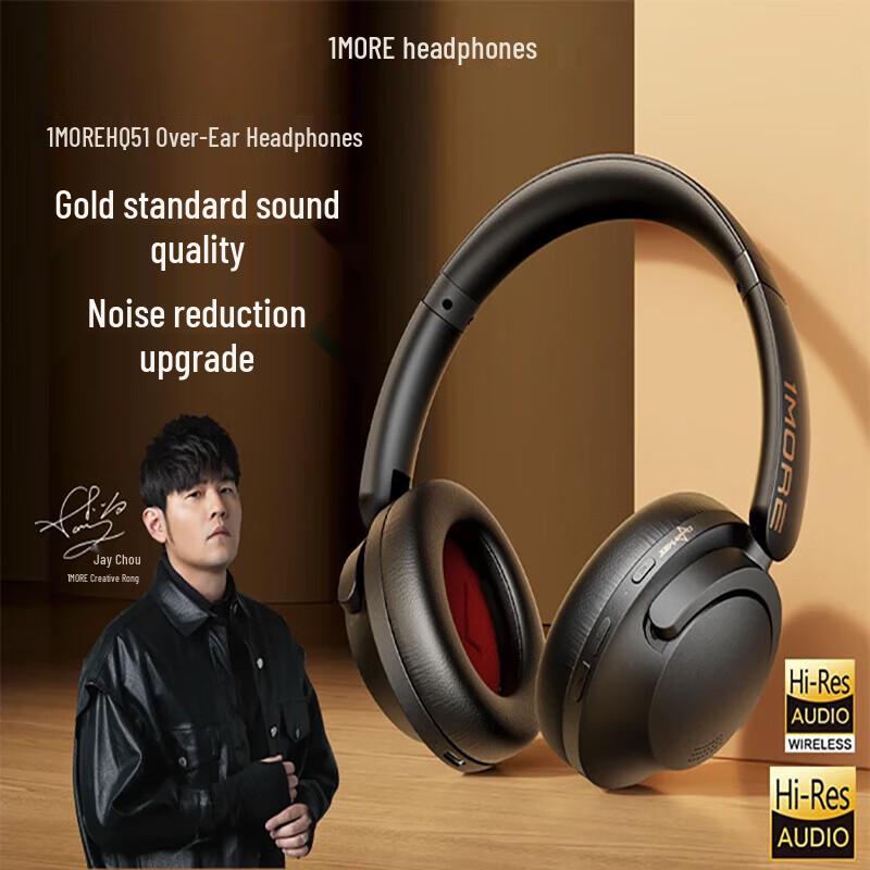 1MORE SonoFlow Pro HQ51 Active Noise Cancelling Wireless Over-Ear Headphones