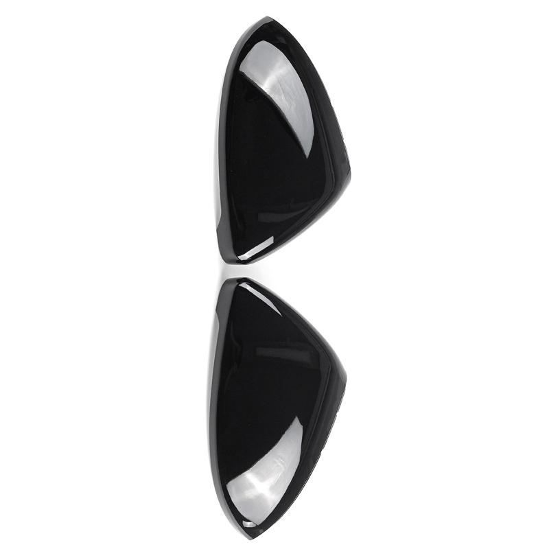 Auto Rückspiegelabdeckung für VWGolf 7 MK7 7.5GTD R Spiegel Regen Augenbrauenschutz Seitenspiegelgehäuse für Gehäuse 2 Stück