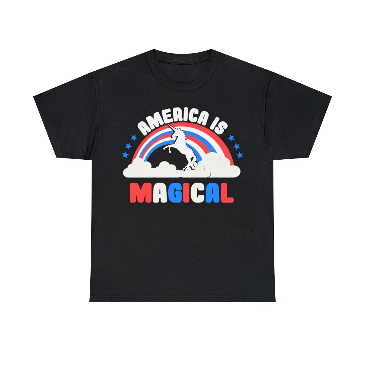 America Is Magical Graphic T-Shirt, Sizes S-5XL M