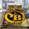 BSC Young Boys Pattern Bedding Home Decoration Birthday Gift ( 1 Duvet Cover + 2 Pillowcase, Without Core),fan Merchandise.