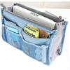 Organizer Insert Bag Women Dacron Travel Insert Handbag Purse Large Liner Lady Makeup Cosmetic Bag
