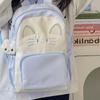 Japanese Ins Cartoon Cat Schoolbag Female Junior High School Student Versatile Cute College Style Light Travel Backpack