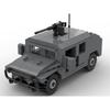 WW2 Hummer M1025 Tank Military Vehicle Building Blocks Assembling Huilding Blocks Educational Toys Kids Birthday Gifts Ornaments