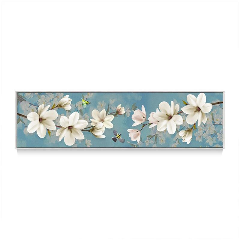 

Скандинавские простые 5d полные наборы для алмазной живописи DIY цветок гостиная Алмазная вышивка крестом спальня картина домашний декор 20x60CM