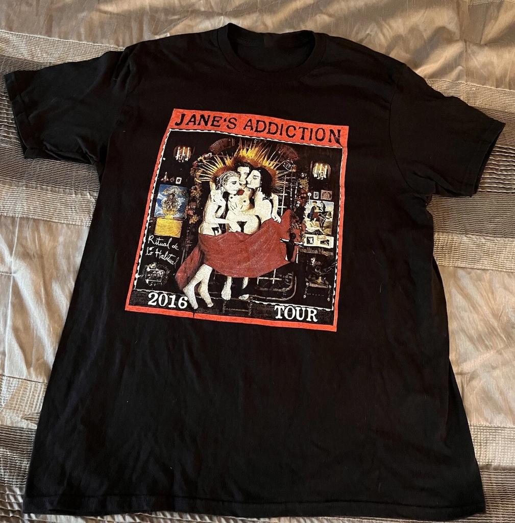 Vtg Janes Addiction 2016 Tour Band T-Shirt Unisex S-5XL