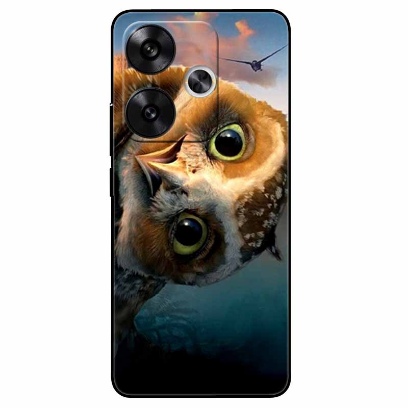 For Xiaomi Poco F6 Cases Soft Silicone Protective Fashion TPU Phone Back Covers For Xiaomi Poco F6 Pro/ Redmi Turbo 3 TPU Cases