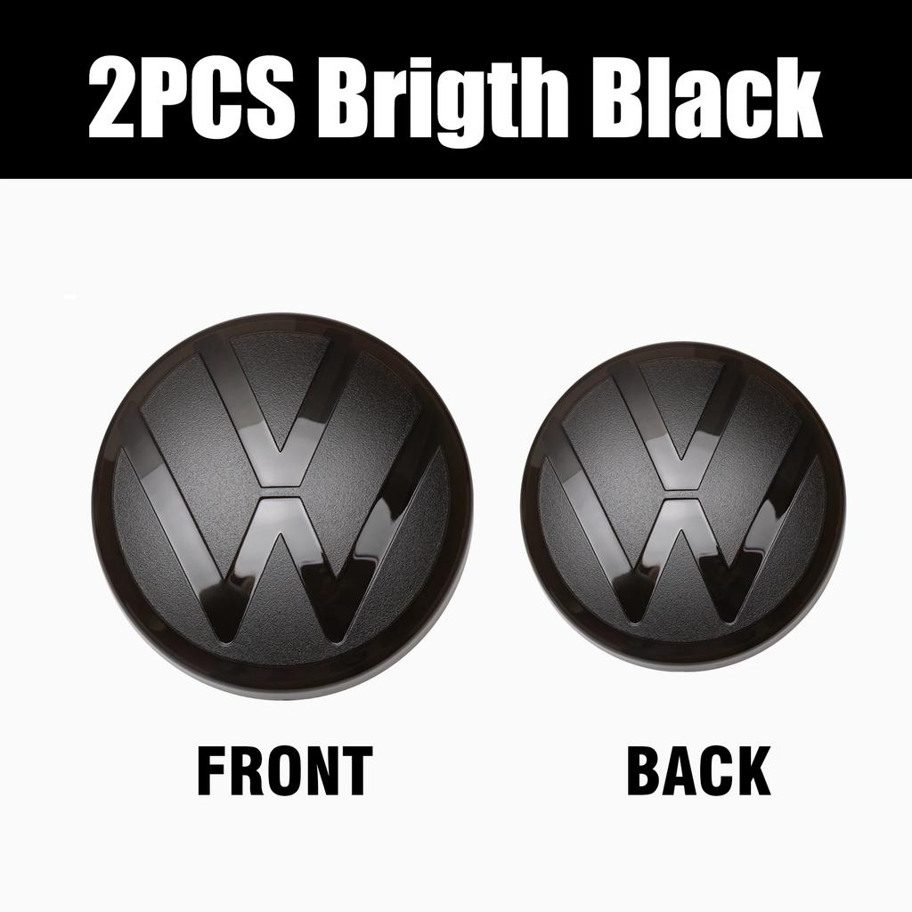 YKPSC1 For VOLKSWAGEN Car Front Rear Emblem Cover Decor Modification Badges Accessories For Volkswagen VW GOLF6 8 MK6 7 MK7 7.5 MK7.5 M a35