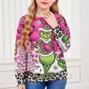 Christmas Day Sweatshirts For Children Boys And Girls Knit Sweater Cute Shirt Fall Crewneck Pullover Tops