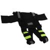 Walkie Talkie Chest Bag Green Fluorescent Strip Adjustable Chest Harness Universal for 2 Way Radio