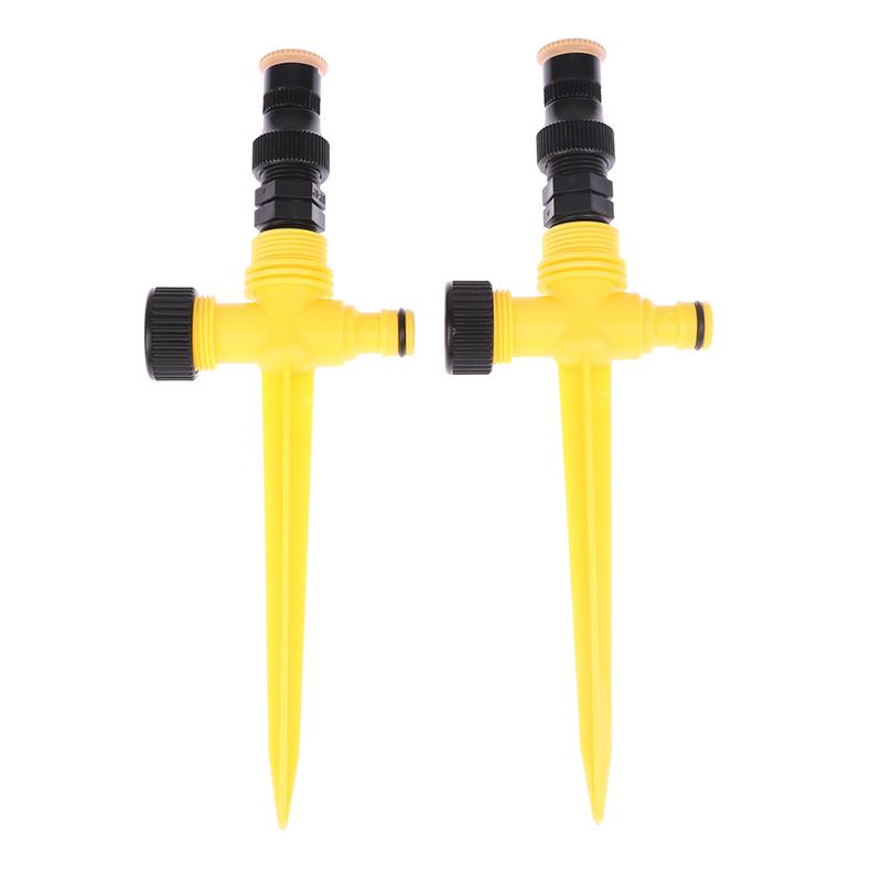 1Pcs 360° Rotation Auto Irrigation System Garden Lawn  Adjustable Sprinkler