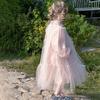 New Spring Girls' Sequined Tulle Princess Birthday Dress
