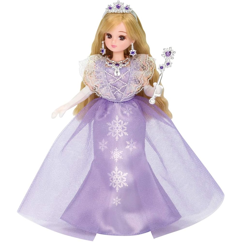 

Licca-chan Dress LW-12 Snow Princess Costume for Dolls