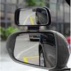 Blind Spot Mirror HD Glass 360° Adjustable Side Rear View For Car Truck Parking