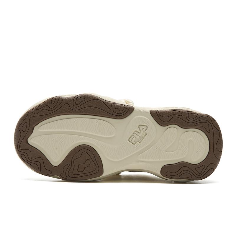 FILA BROOK 2 Abrasion Resistant Lightweight Height Increasing Low top Skateboard Shoes Women's Antique White F12W541201FAA