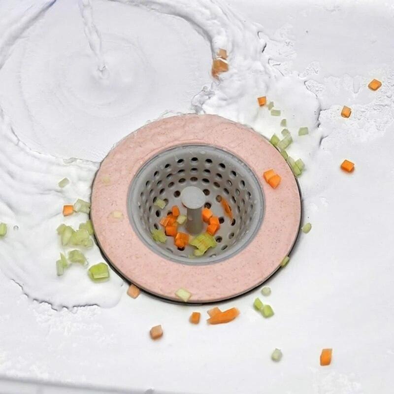Sink Strainer Silicone Sieve Kitchen Sink Filter Mesh Fillers For Hair Gootsteen Zeef Things For Kitchen Accessories