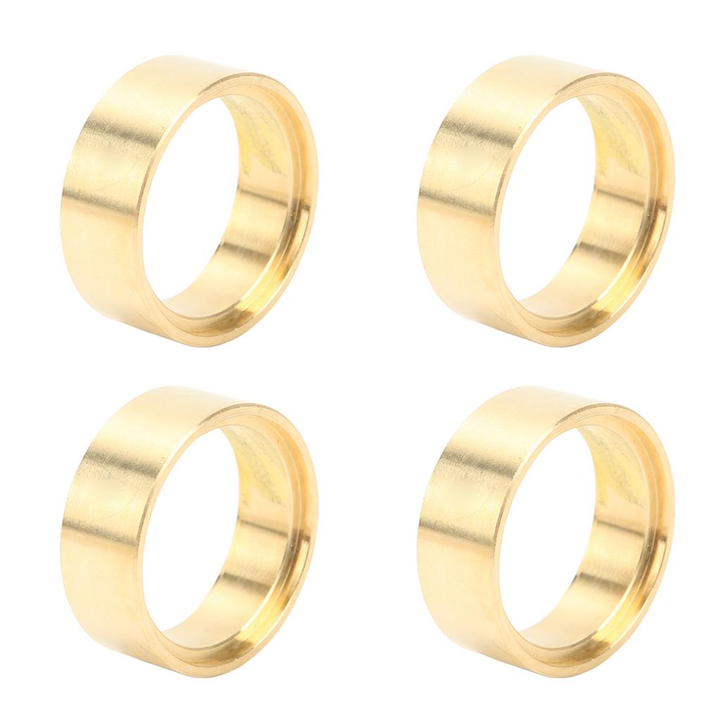4pcs RC Brass Wheel Weights High Accuracy Wheel Weights Counterweights for FMS FCX24 1 24 RC Cars Gold