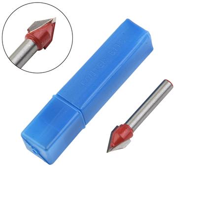 Grabado de enrutador CNC de 60°60 grados, herramienta de corte de broca de ranura en V para carpintería de 6x10mm