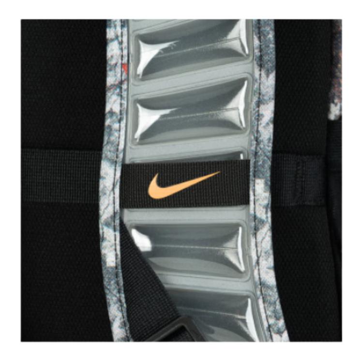 Nike 33L Simple Large Capacity Fabric Backpack Medium Size Unisex Backpacks Cream Black IH7965-236