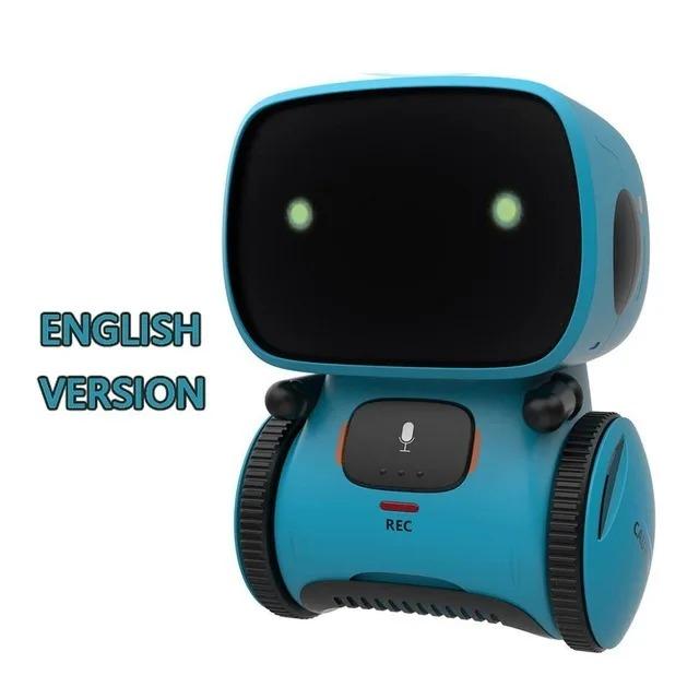 Emo Robot Smart Robots Dance Voice Command Sensor, Singing, Dancing, Repeating Robot Toy for Boys and Girls Talkking Robots