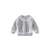Spring and Autumn Children's Round Neck Long Sleeves Sweatshirt Pullover Tops Labeling Baby Sportswear Boys' Casual Pants Suit