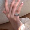 Vintage-inspirierter Sternen-Schild-Ring Handgefertigt Messing Kupfer Für Frauen Einzigartiges Design