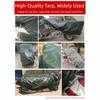 Waterproof Coating Rain Cover Canopy Grommet Eyelets Awning Cover  Garden Backyard