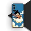 Cover for Samsung Galaxy S24 S25 S23 FE Ultra Plus S7 Edge S25+ S23+ A56 5G Casing Phone Case Piccolo Z Dragons Gokus Balls