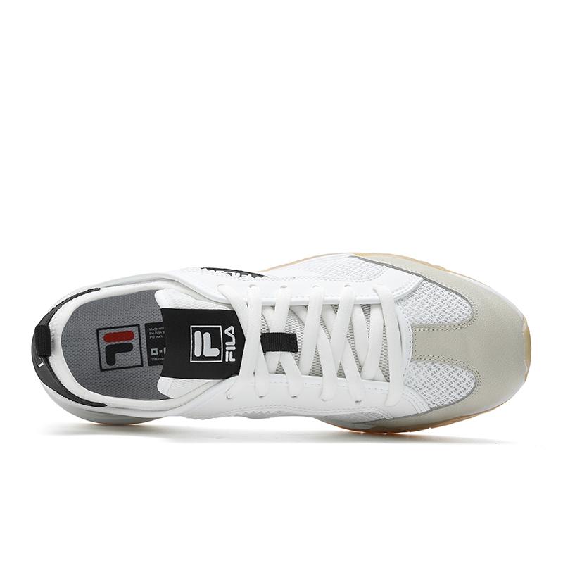 FILA Dune Flow Fashion Retro Casual Sports Shoes Men Sneakers Bright-White F12M523211FBS