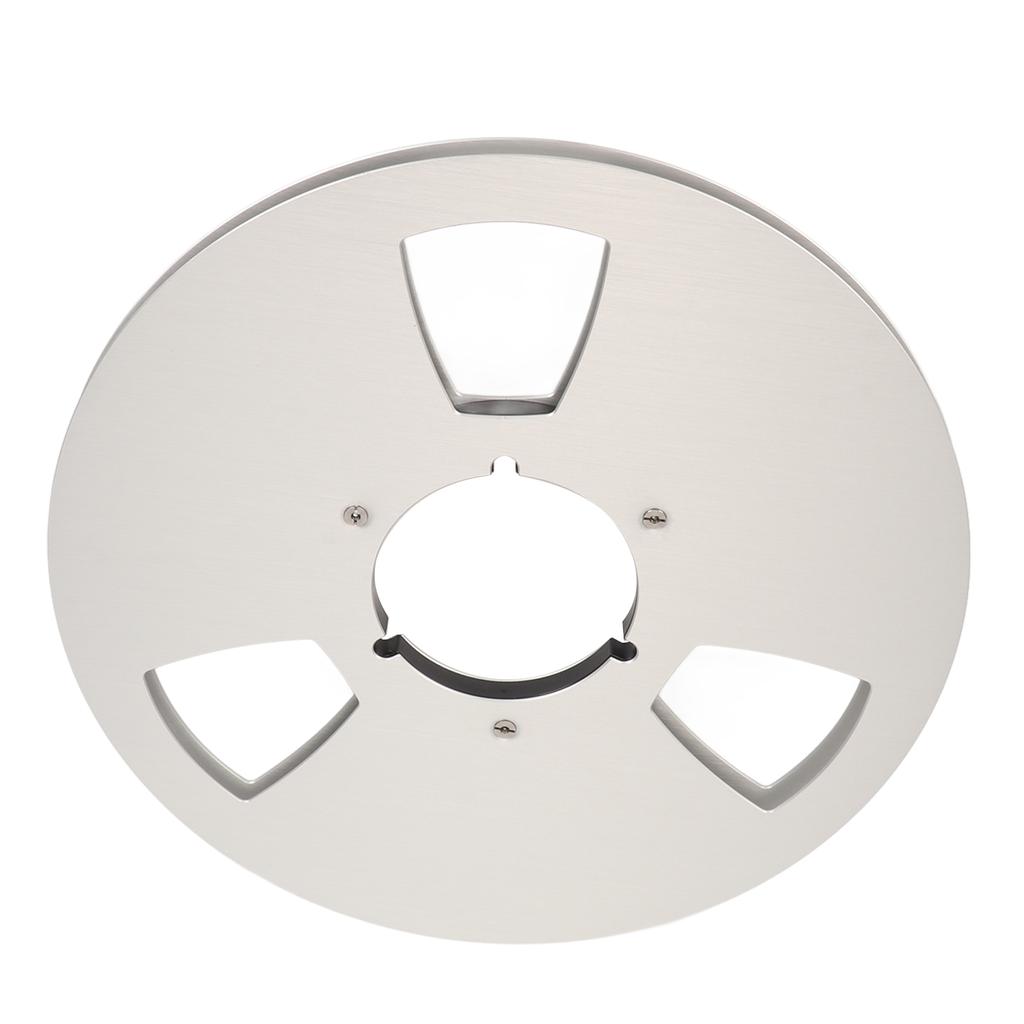 1 4 10 Inch Empty Tape Reel 3 Holes Open Reel Sound Tape Empty Reel Aluminum Reel Tape Reel for Nab Reel