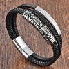 Genuine Leather Bracelet, Simple Leather Bracelet, Men's Cowhide Bracelet, Jewelry Magnet Bracelet 2026