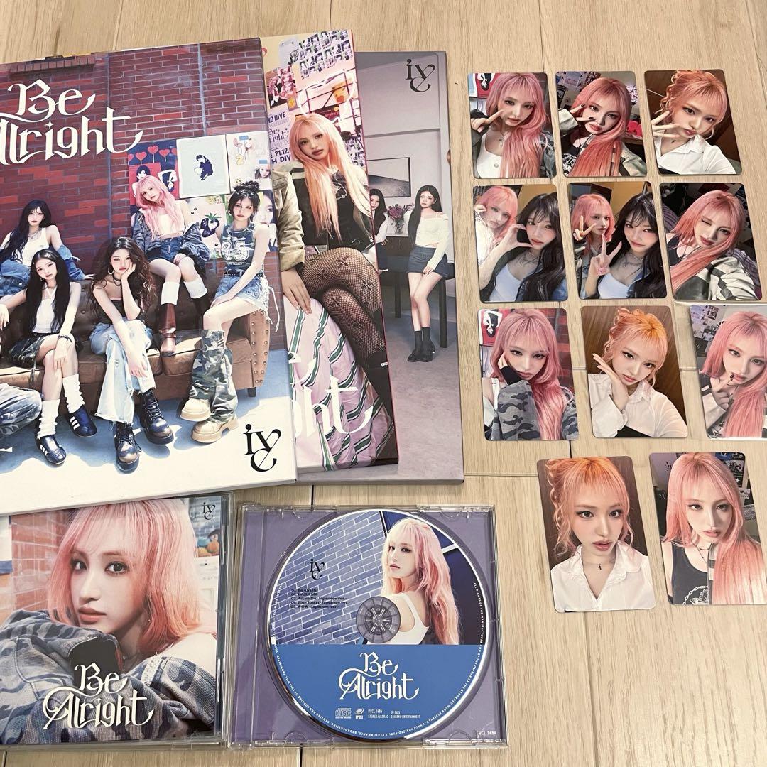 

[USED] IVE BE ALRIGHT CD First Press Limited Edition Bonus Trading Card Collection Liz