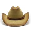 Straw Hat Men'S Sunshade Denim Big Brim Sunshade Seaside Vacation Cowboy Hat Top Hat Hat