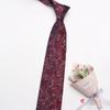 Business Dress Suit Tie Men'S Polyester Red Wedding Tie