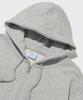 Champion C-Logo Zip-Up Hoodie Normal Grey