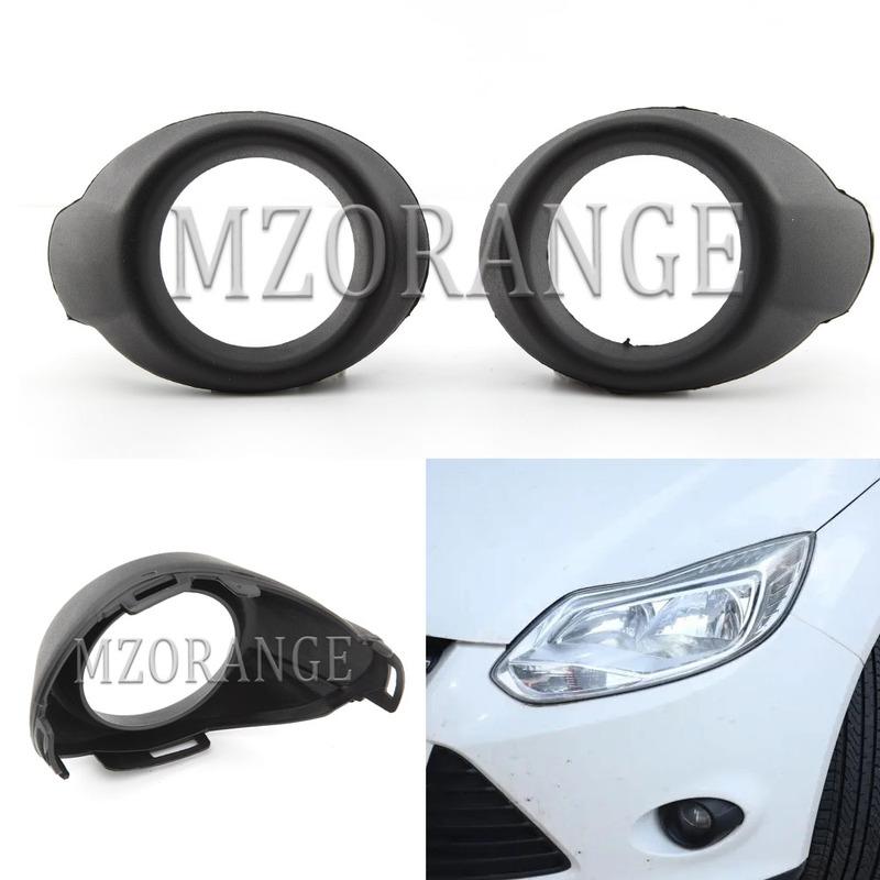 LED Fog Lights for Ford Focus 3 2012 2013 2014 Chrome Fog Light Cover Grill Fog Lamp Frames Headlight Foglight Wire Harness