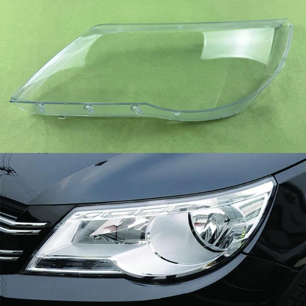 Car Front Headlight Cover Lens Shell Headlamps Transparent Lampshade Lamp Shell Masks For Volkswagen Tiguan 2009 2010 2011 2012