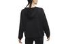 Nike Sweatshirts Women's Black Hooded Moderate Regular DA0955-010
