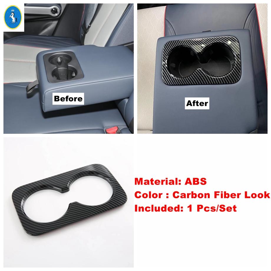 Carbon Fiber Door Speaker / Dashboard Air Vent / Shift Gear Panel Cover Trim For BYD Atto 3 Yuan Plus  - 2024 Auto Interior