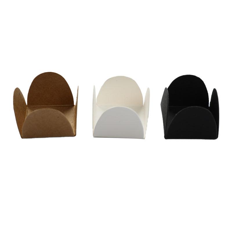 Kraft Kağıt Çikolata Ara Parçası Çikolata Şekerleme Tepsisi Kağıt Tatlı Çikolata Tabanı