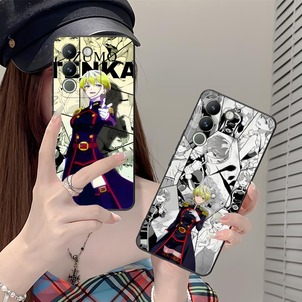 Mato Seihei No Slave Tenka Izumo Matte Mobile Phone Case for VIVO Y77 76 75 74 73 72 58 56 55 51 50 38 36 Y19 Y18 Y03 Y01 5G