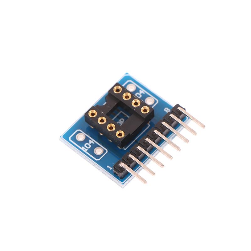 Jednořadý Zip Sip8 balíček převedený na dvouřadý Dip8 patici Njm5532 4558 4560 4580 4565 2114L HiFi audio upgrade