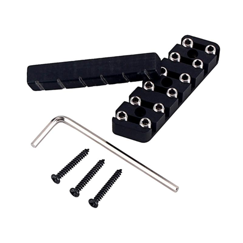 6/7/8 String Tremolo Lock System Locking Nut Accessories Lightweight Headless Guitar Bridge Portable Music Elements