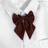 Buckle-free Tie Bow Tie Female College Style Plaid Lazy Harajuku Style Student K Male Uniform Accessories
