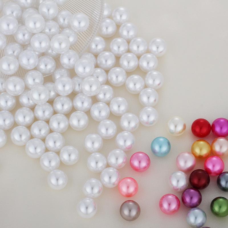 Colored ABS Imitation Pearl Beads for DIY Accessories