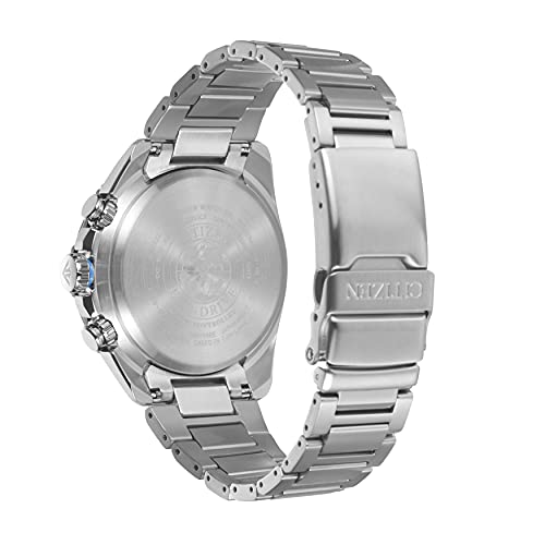 Citizen PROMASTER Eco-Drive Radio-Controlled Watch CB5034-91A LAND Series Silver Waterproof Men's